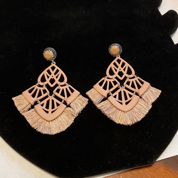 Stella & Dot Jewelry - Stella & Dot Pink Statement Earrings